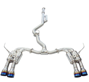 Invidia Gemini R400 Quad-Tip Cat-Back Exhaust - 2022+ Subaru WRX