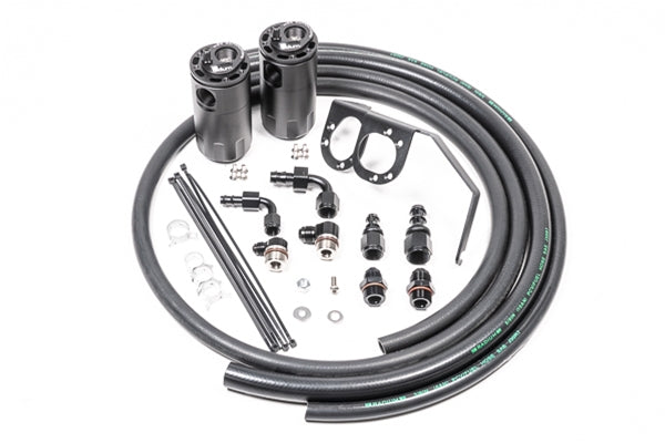 Radium Engineering Dual Catch Can Kit (Fluid Lock) - 2015-2021 Subaru WRX