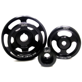 Go Fast Bits 3-Piece Underdrive Pulley Kit - 2008-2014 Subaru WRX / 2008-2021 STI