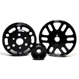 Go Fast Bits 3-Piece Lightweight Pulley Kit (Crank, Alternator, Water Pump) - 2013-2020 Subaru BRZ