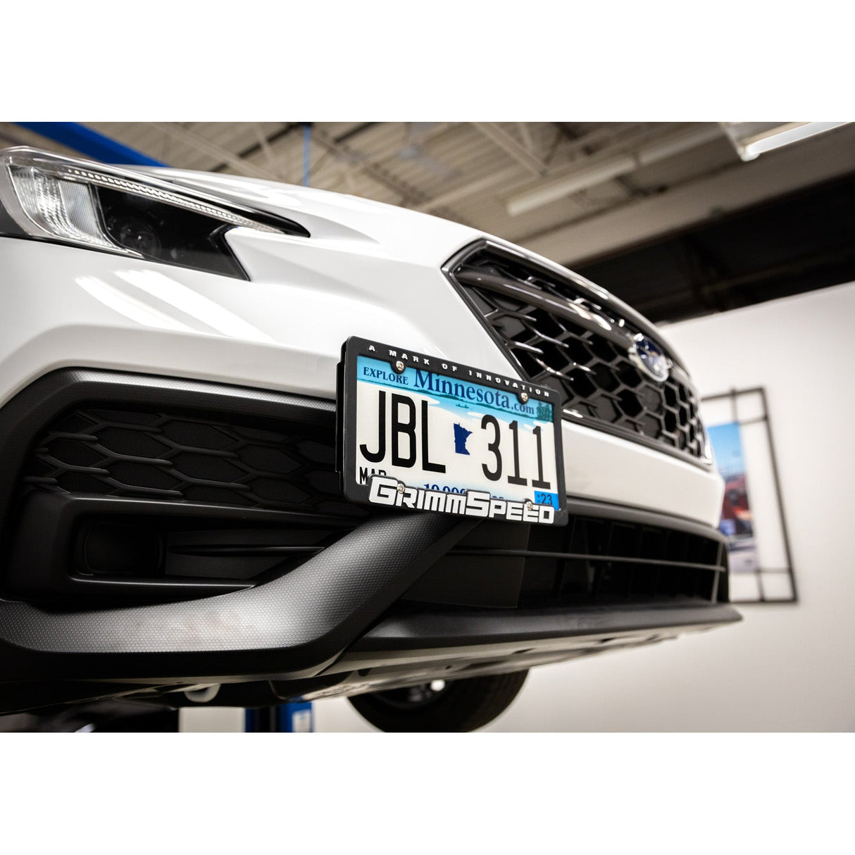 GrimmSpeed License Plate Relocation Kit - 2018-2024 Subaru WRX / 2018-2021 STI / 2013-2023 BRZ - product image 9