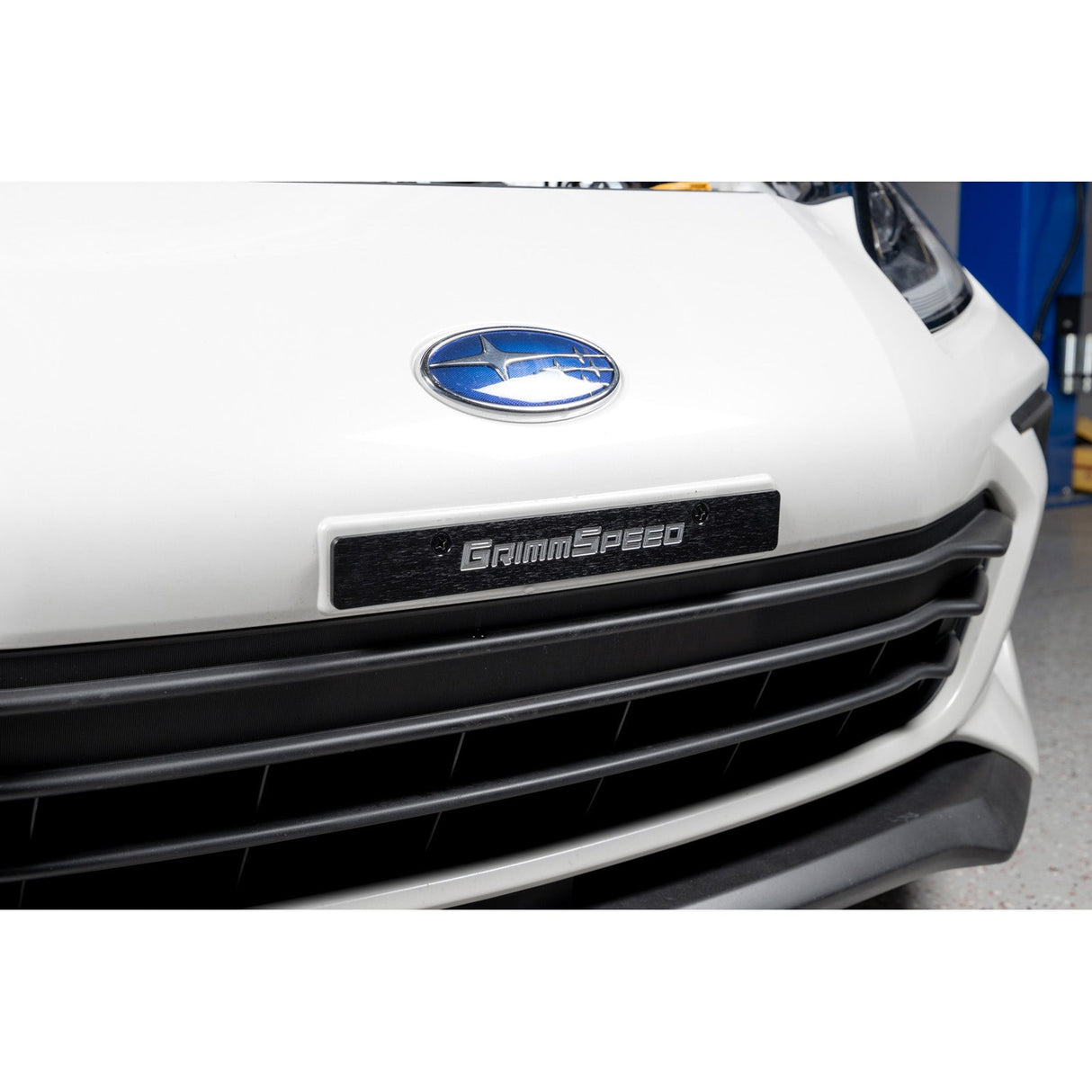 GrimmSpeed Front License Plate Delete - 2006-2014 WRX / STI / 2022+ BRZ - product image 2