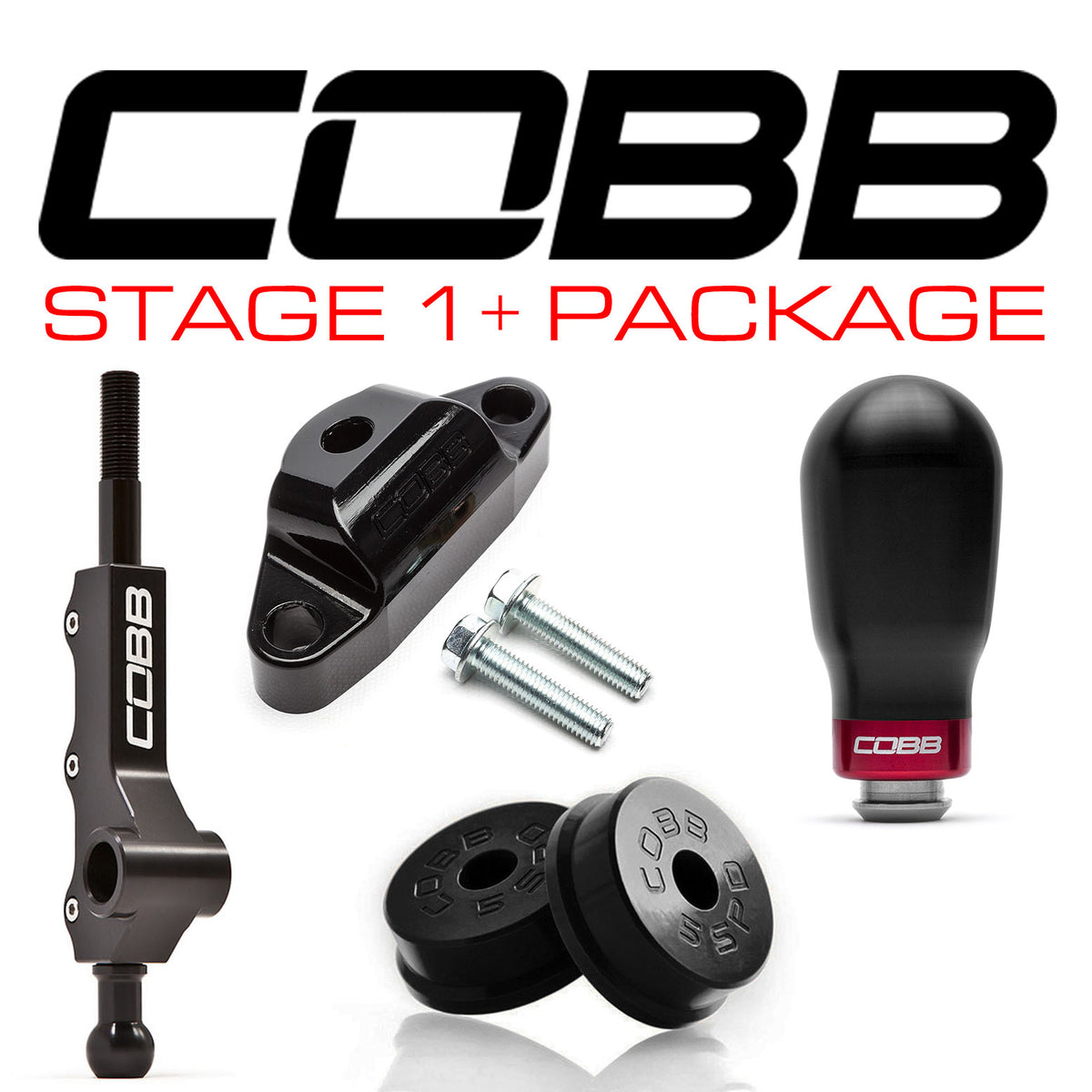 COBB 5MT Stage 1+ Drivetrain Package with Tall Shifter - 2002-2007 Subaru WRX