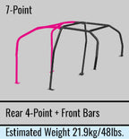 Cusco D1 Chromoly Roll Cage 7-Point 4/5-Passenger Dash-Through - 2008-2014 Subaru WRX / 2008-2014 STI