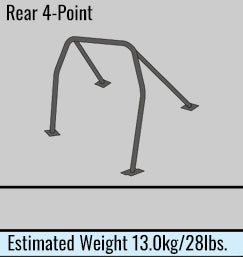 Cusco Safety 21 Steel Roll Cage 4-Point 2-Passenger - 2015-2021 Subaru WRX / 2015-2021 STI