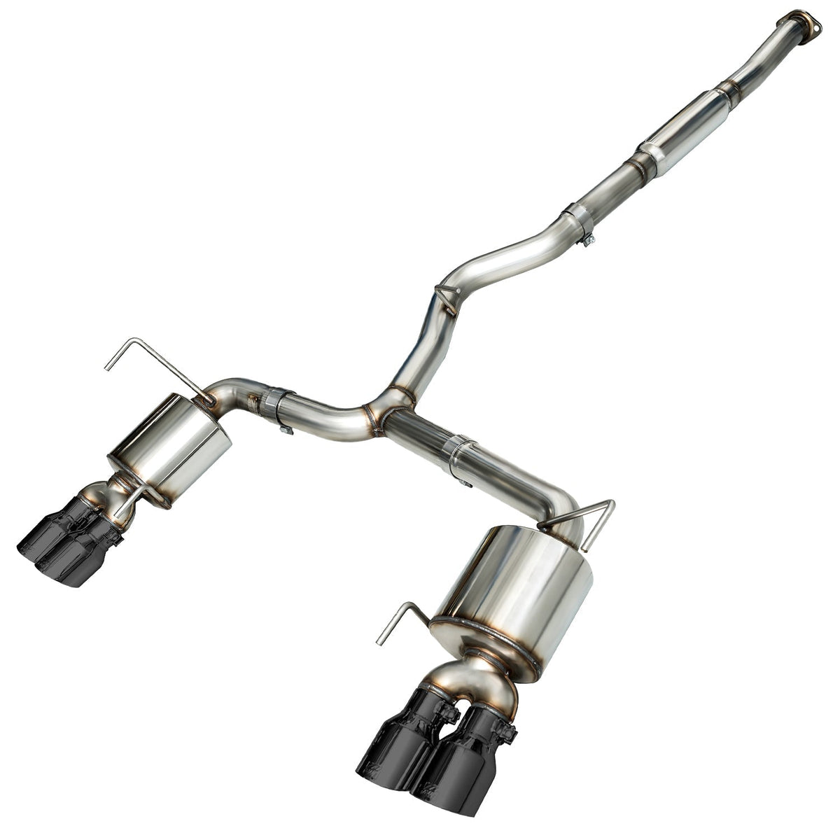 AWE Tuning Touring Edition Exhaust 102mm Tips - 2015-2021 Subaru WRX