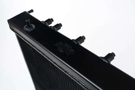 CSF All-Aluminum Radiator with Filler Neck in Black Finish - 2002-2007 Subaru WRX / 2004-2007 STI
