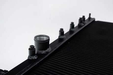 CSF All-Aluminum Radiator with Filler Neck in Black Finish - 2002-2007 Subaru WRX / 2004-2007 STI