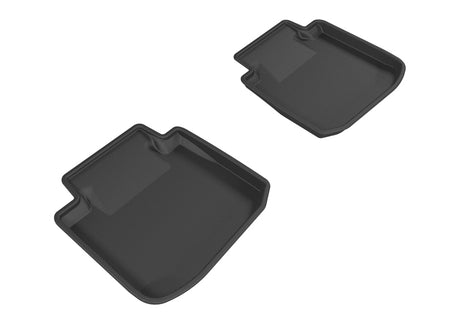 3D MAXpider Kagu 2nd Row Floormats - Black - 2015-2019 Subaru Outback