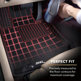 3D MAXpider Kagu 1st Row Floormat - Black - 2019-2023 Subaru Ascent