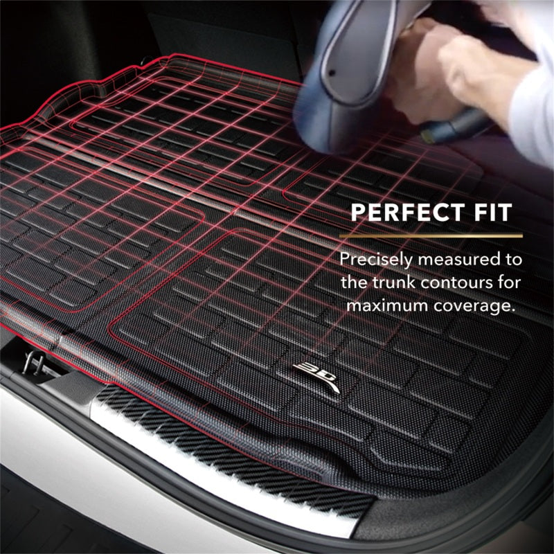 3D MAXpider Kagu Cargo Liner - Black - 2002-2007 Subaru Impreza