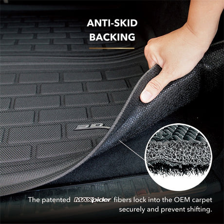 3D MAXpider Kagu Cargo Liner - Black - 2002-2007 Subaru Impreza
