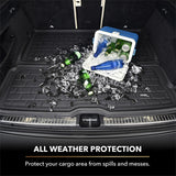3D MAXpider Kagu Cargo Liner - Black - 2015-2019 Subaru Legacy