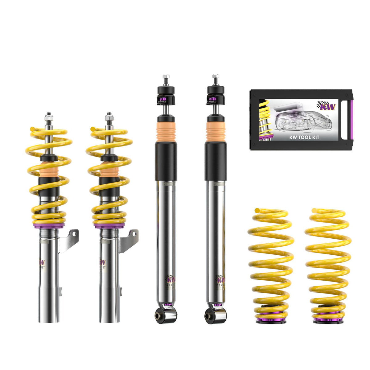 KW V3 Coilover Kit - 2008-2014 Subaru WRX