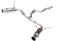 Invidia N1 Twin-Outlet Stainless-Tip Cat-Back Exhaust - 2015-2021 Subaru WRX / STI