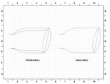 Remark Axle-Back Exhaust 4in Double Wall - 2015-2021 Subaru WRX / 2015-2021 STI