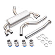 COBB Hatch 3in Titanium Cat-Back Exhaust - 2011-2014 Subaru WRX / 2008-2014 STI