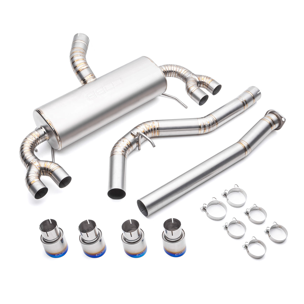 COBB Hatch 3in Titanium Cat-Back Exhaust - 2011-2014 Subaru WRX / 2008-2014 STI