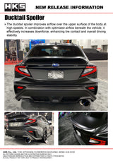 HKS Type-S Front Spoiler - 2022-2025 Subaru WRX