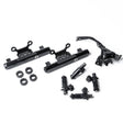 DeatschWerks Side Feed to Top Feed Fuel Rail Conversion Kit with 1200cc Injectors - 2004-2006 Subaru STI