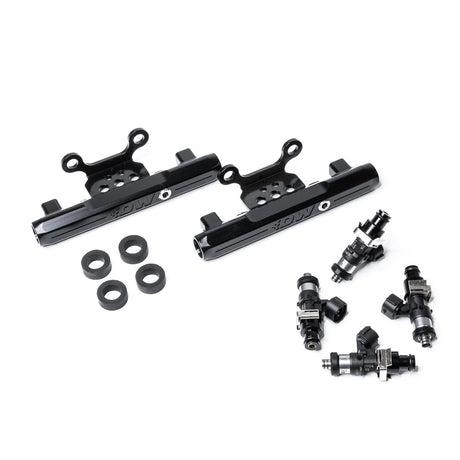 DeatschWerks Side Feed to Top Feed Fuel Rail Conversion Kit with 2200cc Injectors - 2004-2006 Subaru STI