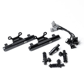 DeatschWerks Top Feed Fuel Rail Upgrade Kit with 1200cc Injectors - 2002-2014 Subaru WRX / 2007-2014 STI