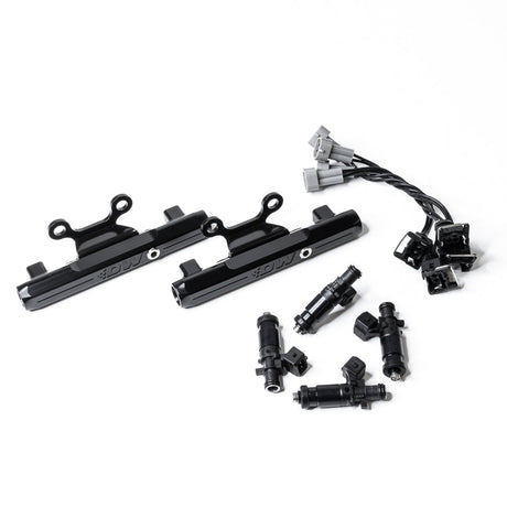 DeatschWerks Top Feed Fuel Rail Upgrade Kit with 1200cc Injectors - 2002-2014 Subaru WRX / 2007-2014 STI