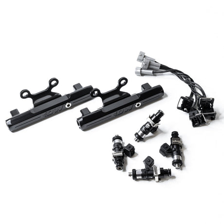 DeatschWerks Top Feed Fuel Rail Upgrade Kit with 1500cc Injectors - 2002-2014 Subaru WRX / 2007-2014 STI