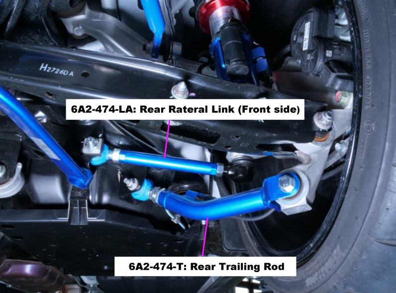 Cusco Adjustable Rear Lateral Link Front Side - 2022-2026 Subaru WRX