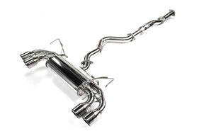 Invidia Q300 Polished-Tip Dual Cat-Back Exhaust - 2008-2014 Subaru WRX / STI Hatchback