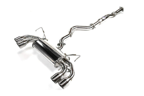 Invidia Q300 Polished-Tip Dual Cat-Back Exhaust - 2008-2014 Subaru WRX / STI Hatchback