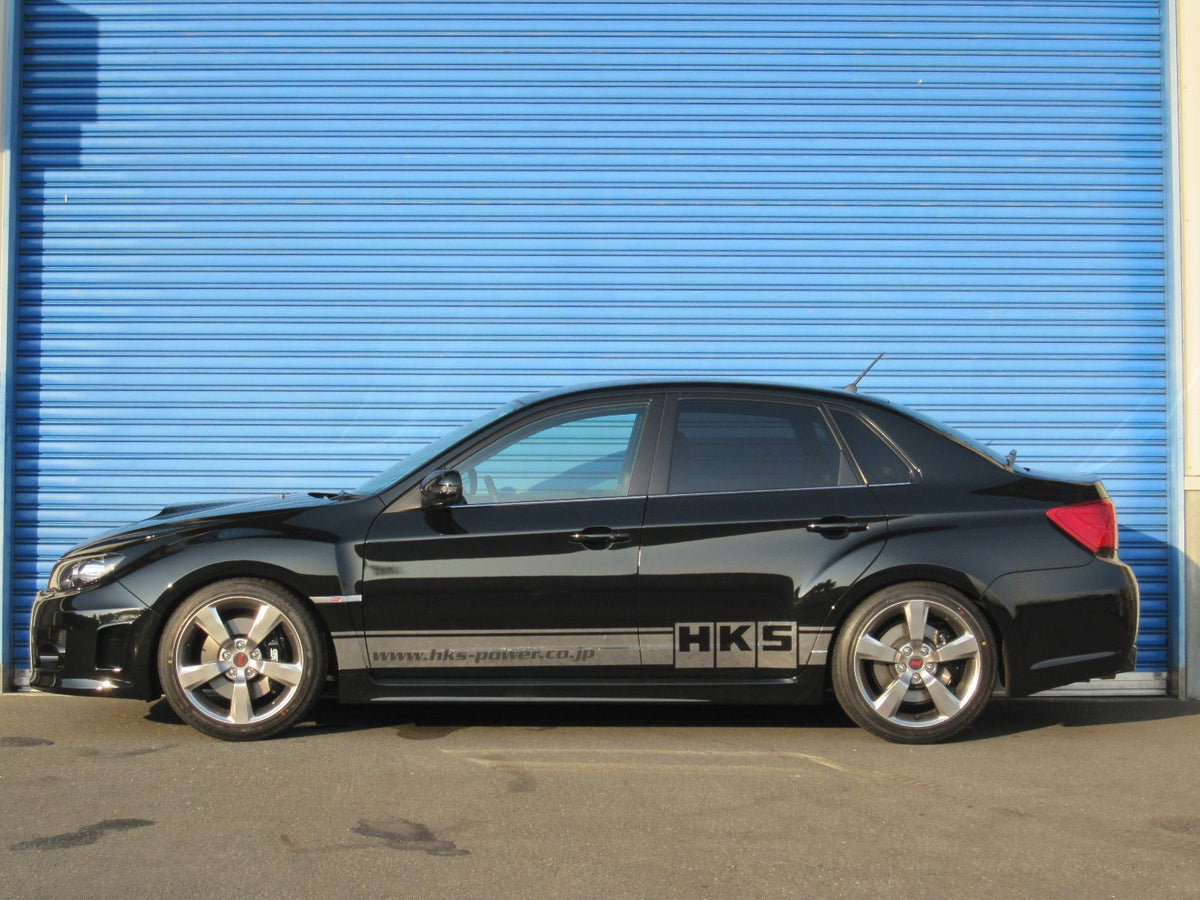 HKS Hipermax S Coilover Full Kit with Front Pillow Ball Mounts - 2008-2014 Subaru STI