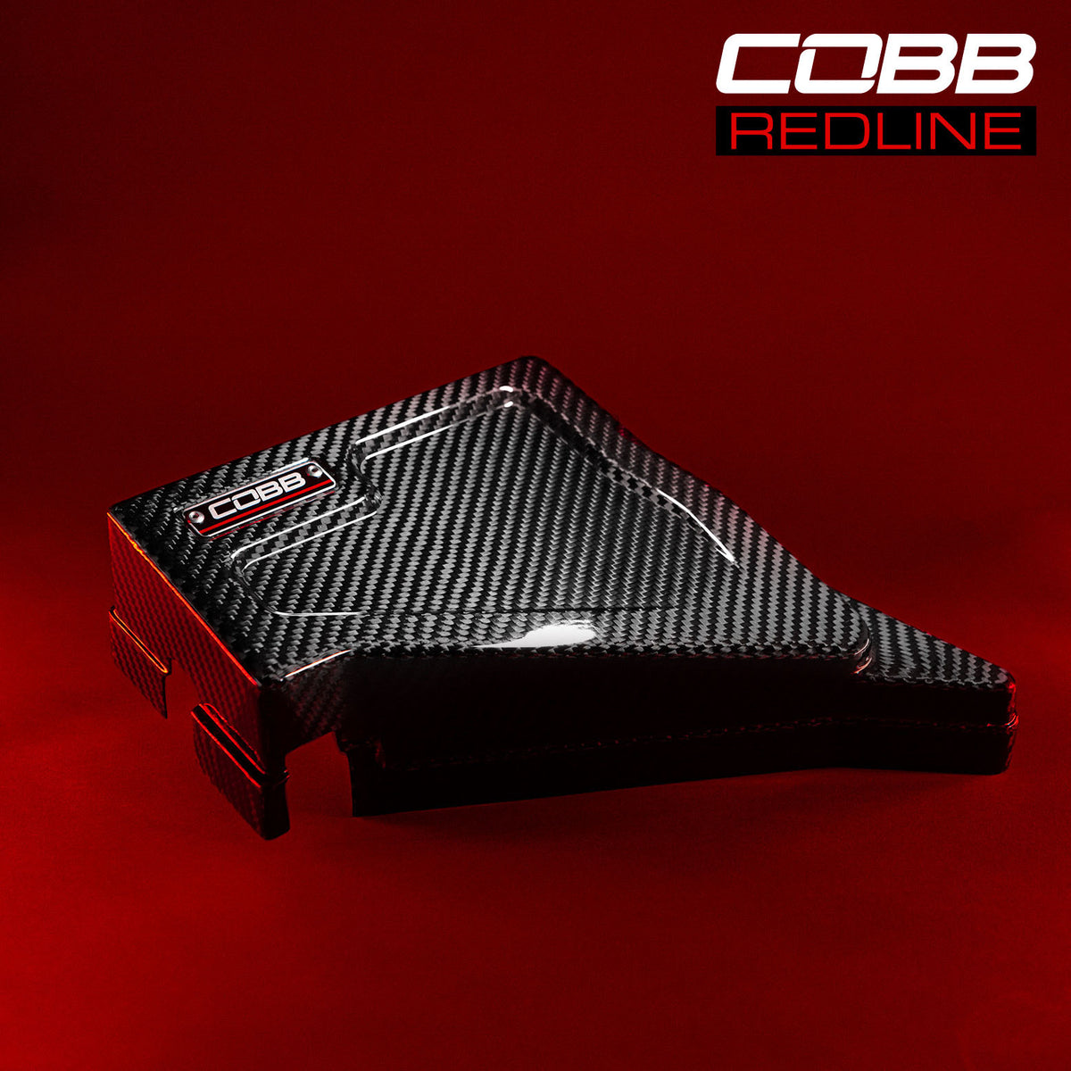 COBB Redline Fuse Cover (Gloss Finish) - 2008-2021 Subaru WRX / STI