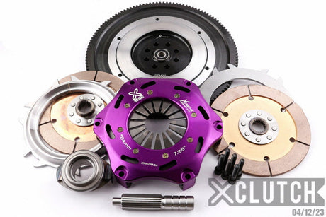 XCLUTCH Stage 5 7.25in Twin Disc Rigid Ceramic Clutch Kit - 2015-2017 Subaru WRX