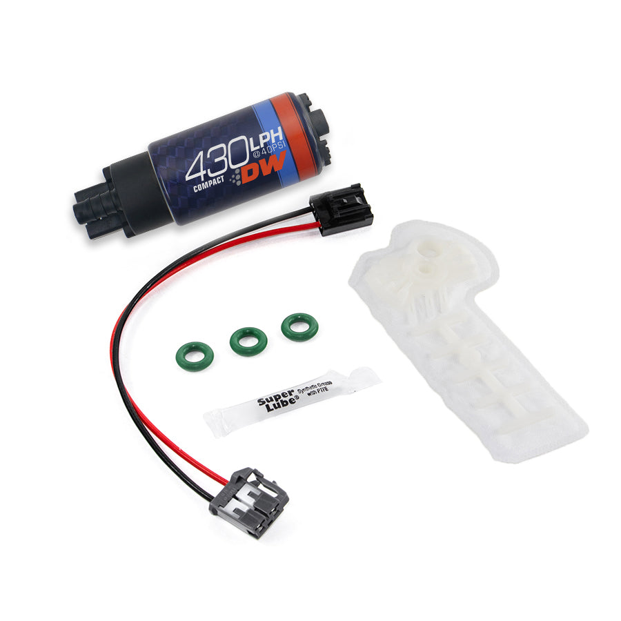 DeatschWerks DW430C 430lph Compact Fuel Pump - 2015 Subaru WRX / 2013-2015 BRZ