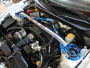 Cusco Type OS Front Strut Bar with Brake Master Cylinder Stopper (LHD) - 2013-2026 Subaru BRZ