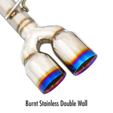 Remark Axle-Back Exhaust 3.5in Double Wall Tips - 2015-2021 Subaru WRX / 2015-2021 STI