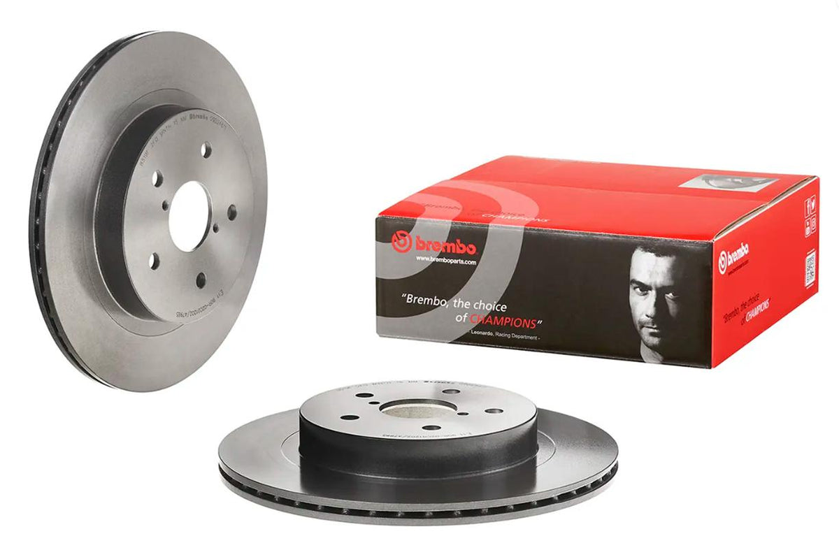 Brembo Prime UV-Coated Rear Brake Rotor - 2016-2021 Subaru WRX With EyeSight
