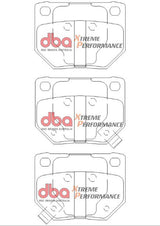 DBA XP650 Rear Brake Pads - 2006-2007 Subaru WRX