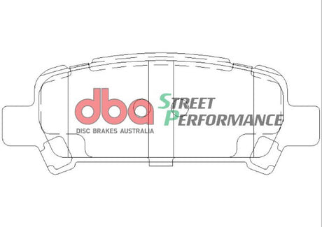 DBA SP500 Rear Brake Pads - 2002-2003 Subaru WRX