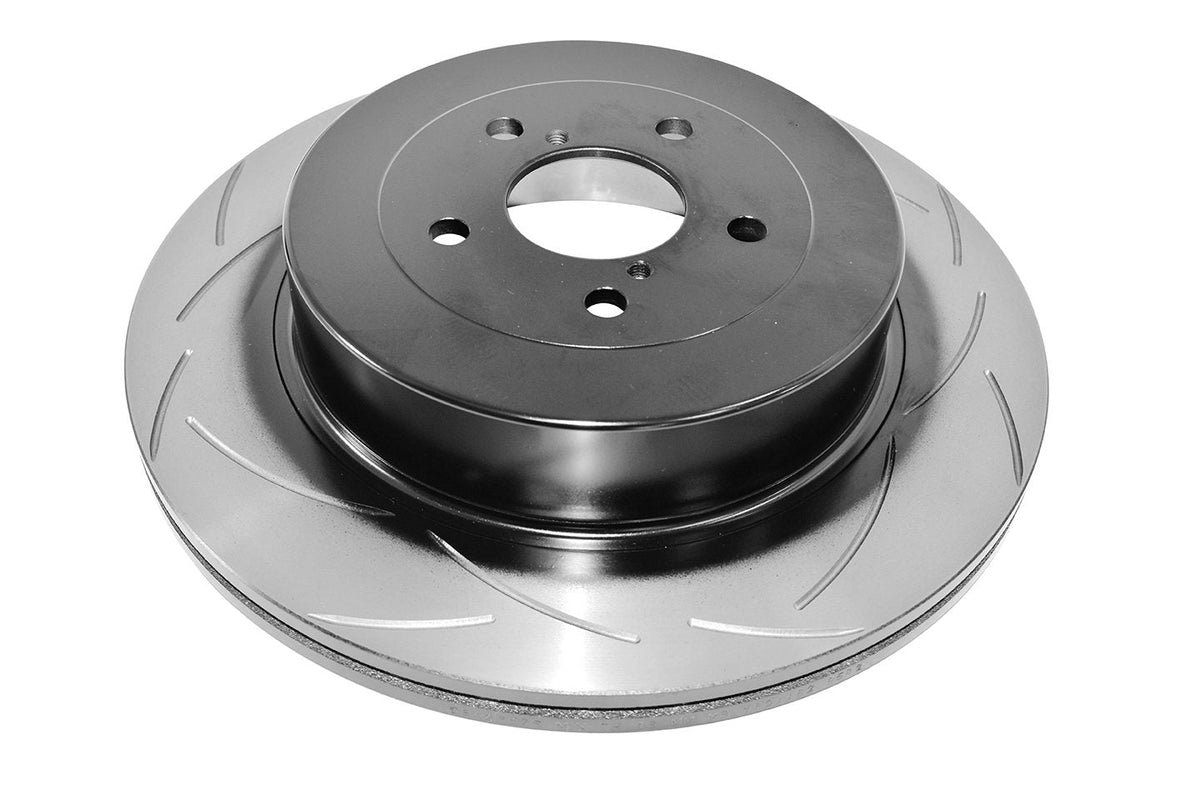 DBA T2 Street Series Rear Brake Rotor - 2004-2014 Subaru STI