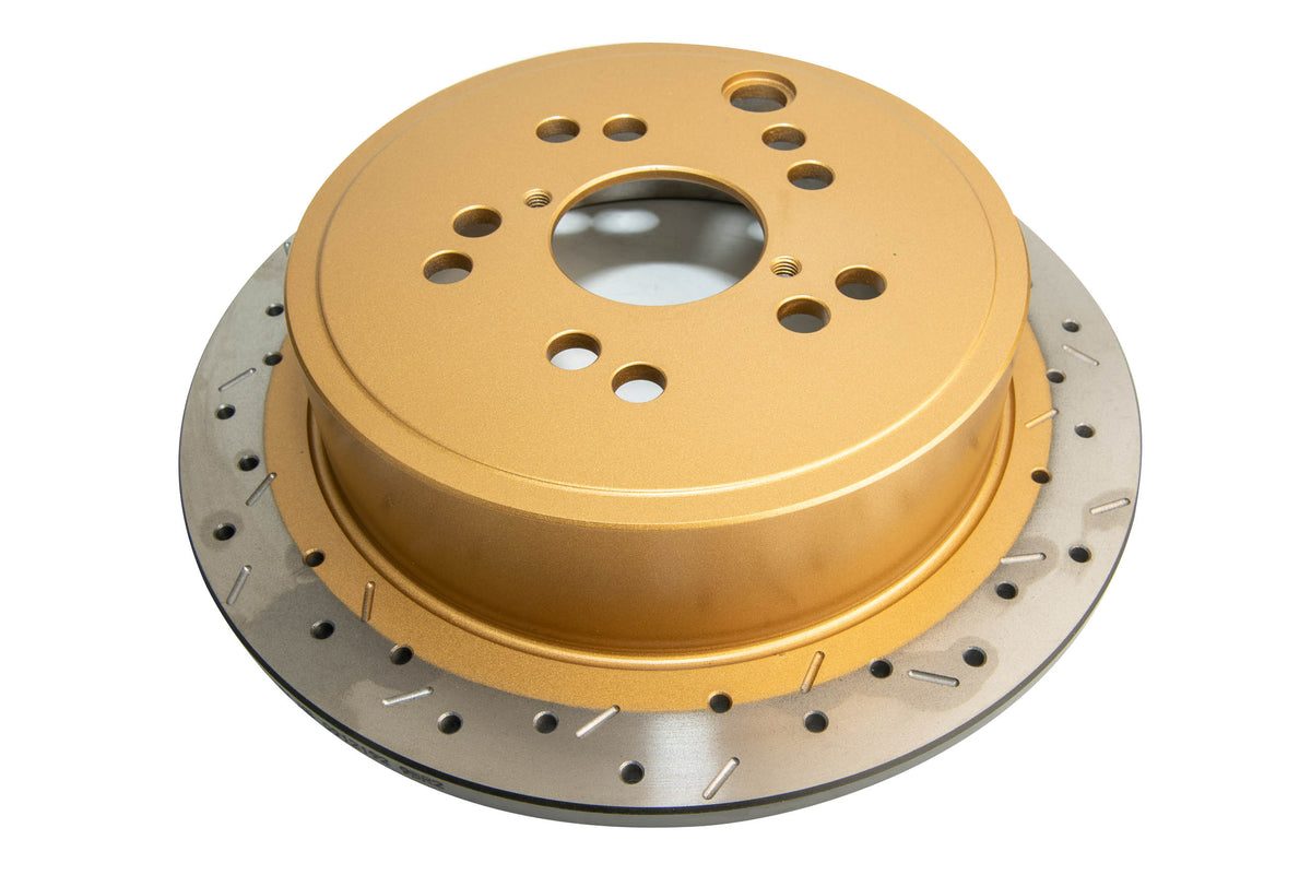 DBA 4000 Series XS Rear Brake Rotor - 2008-2021 Subaru WRX
