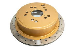 DBA 4000 Series XS Rear Brake Rotor - 2008-2021 Subaru WRX