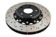 DBA 5000 Series XS Black Front Brake Rotor - 2002-2005 Subaru WRX