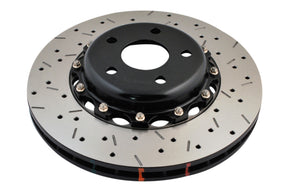 DBA 5000 Series XS Black Front Brake Rotor - 2002-2005 Subaru WRX
