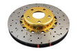 DBA 5000 Series XS Gold Front Brake Rotor - 2002-2014 Subaru WRX / 2013+ Subaru BRZ