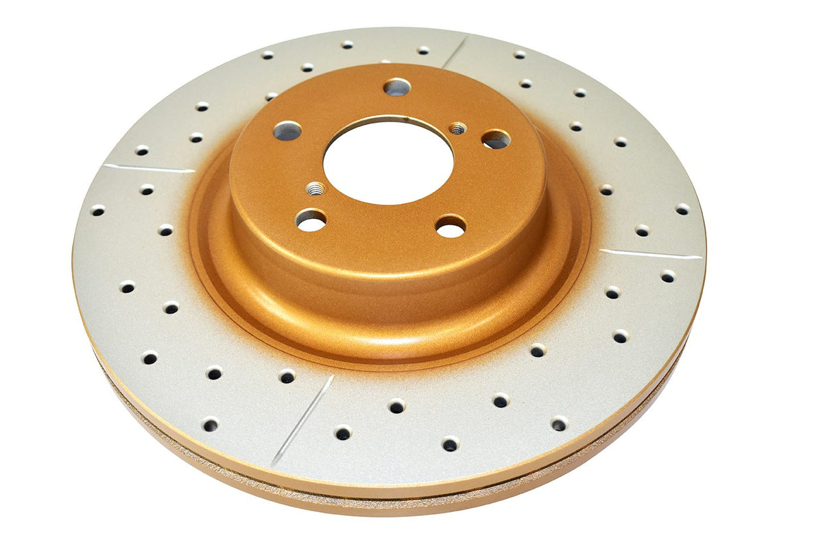 DBA Street Series X Front Brake Rotor - 2002-2014 Subaru WRX