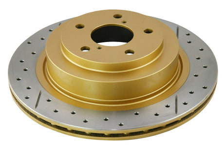 DBA Street Series X Rear Brake Rotor - 2006-2007 Subaru WRX