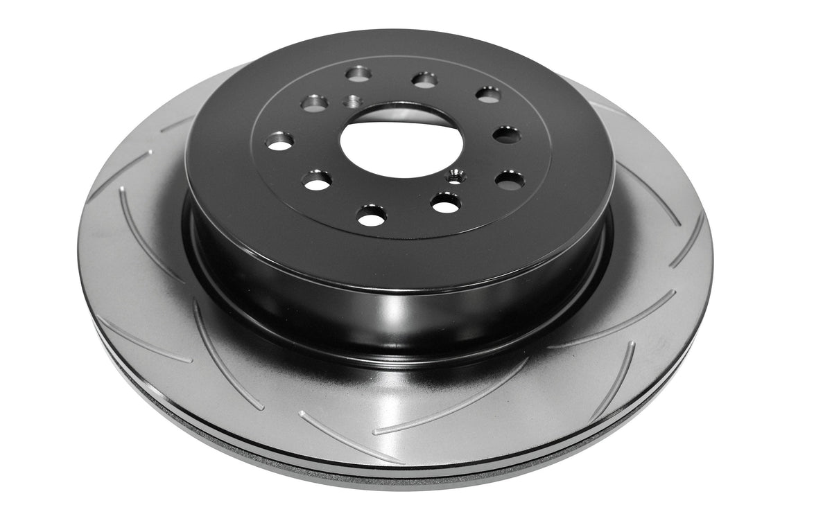 DBA T2 Street Series Rear Brake Rotor - 2004-2007 Subaru STI