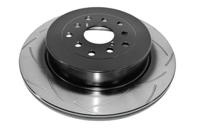 DBA T2 Street Series Rear Brake Rotor - 2004-2007 Subaru STI